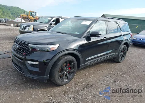 2023 Ford Explorer St из США, поврежденный, VIN 1FM5K8GC1PGA21273